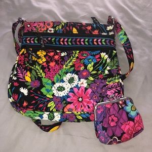 Vera Bradley bag and coin purse